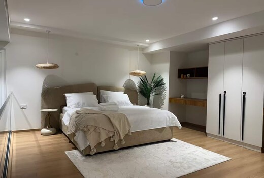 Luxury Duplex Jacuzzi Skyline Projector