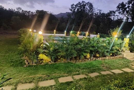 Tranquil Haven 1 BHK with Pool Nature Getaway