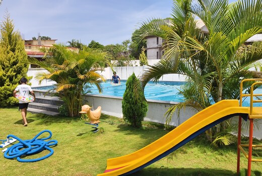 2BHK Ekavalley villa with pool and peace of mind