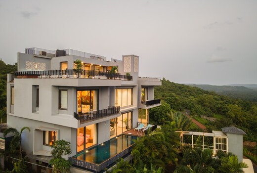TBK VILLAS,WESTVIEW,MORJIM,WITH PVT POOL