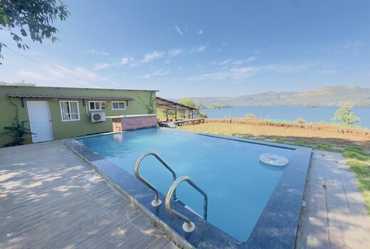 Lake Therapy Kuteer 3BHK with Pool Pawna Lake