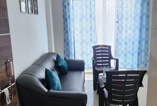 Whole 1BHK flat for friends family