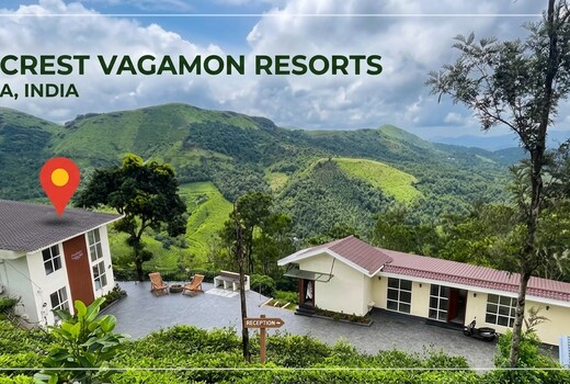Max Crest Resort- Premium Organic Nature Hideout- Vagamon
