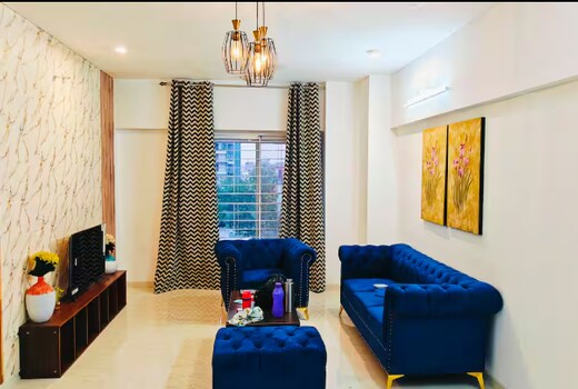 Bamboo Stays - Pristine 2bhk in Main Kharadi