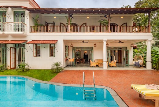 La Dona by The Blue Kite - 4BHK Villa at Assagao with Caretaker, Balcony & Large Private Pool (01)