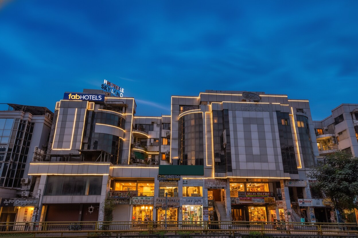 FabHotel Skyland - Inside Bhavya Shopping Complex