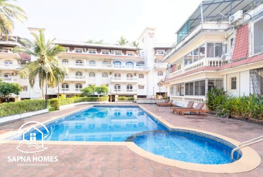 Sapnahomes 3BHK Penthouse near famous Colva beach