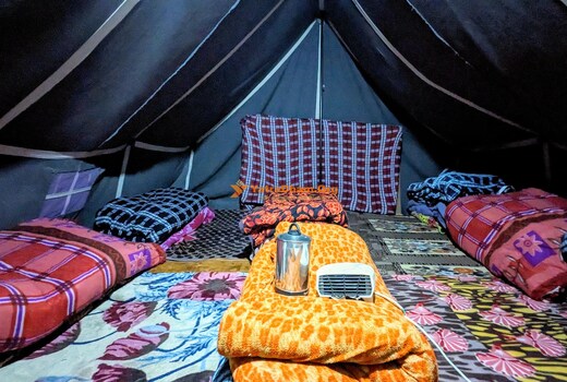Kedar Peaks camp