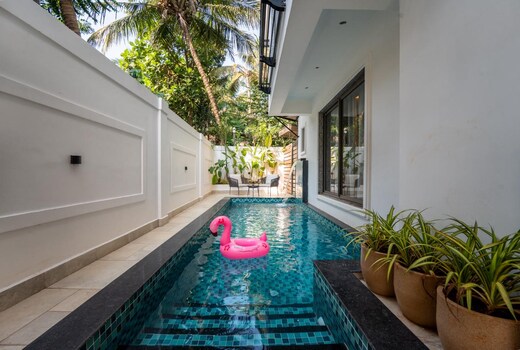 Luxe Riviera 4BHK Private Pool Villa by Incred Stays - VILLA A