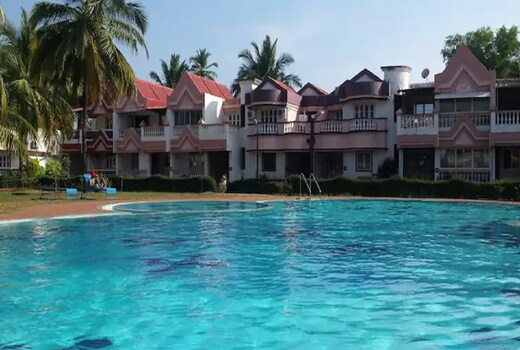 Lotus 2 Bedrooms Beach side AC Apartment with Pool