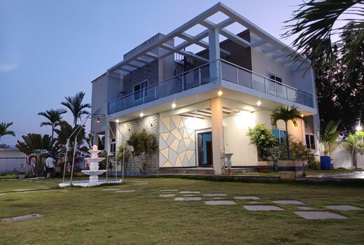 Merlin Farmhouse 4BHK, Private Pool, BBQ, Bonfire