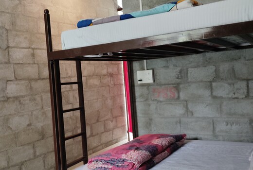 The wild cottage 8 persons bunk bed room