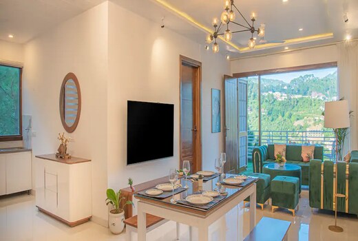 The Marshmallow- AC 2BHK Flat-By HomestayDaddy