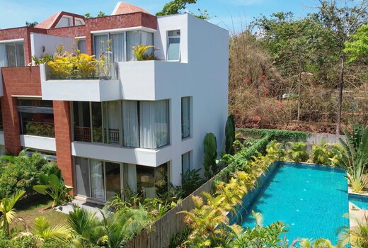 Assagaon 2 BHK Villa Gardenia with Bathtub and Pool
