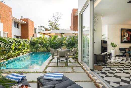 La Zamora - 3 BHK Private Pool Villa at Vagator by The Blue Kite (10)