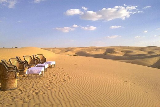 Sunny Desert Camp
