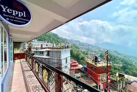 Yepplo Service Apartment - DARJEELING - 2 Bedroom Mountain View with Kitchen