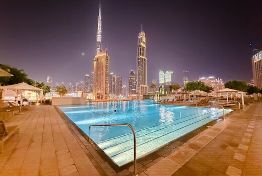 Zinnia 2BHK By Downtown Burj Khalifa View