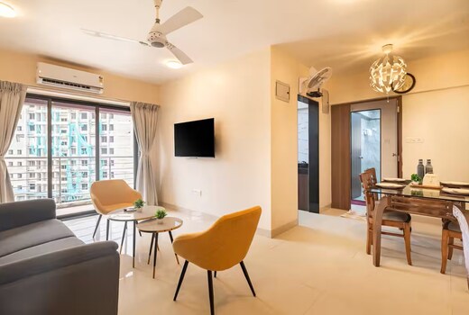 Modern 2 BHK Service Apartment in BKC