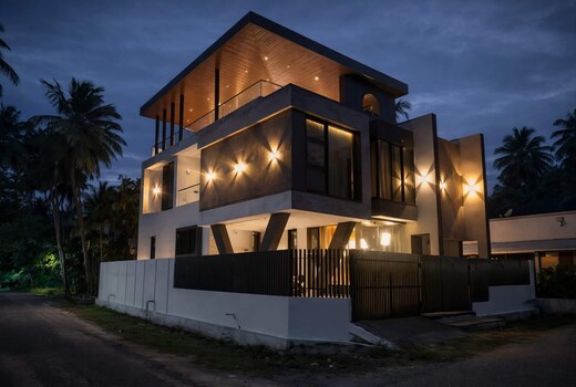 6 Bed AC Villa City View Sleeps 12 Karaikal