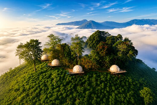 Hipnoetic Stays | Geodesic Domes & Tea Planters Bungalow