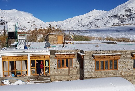 Zanaskar Courtyard Zanaskar
