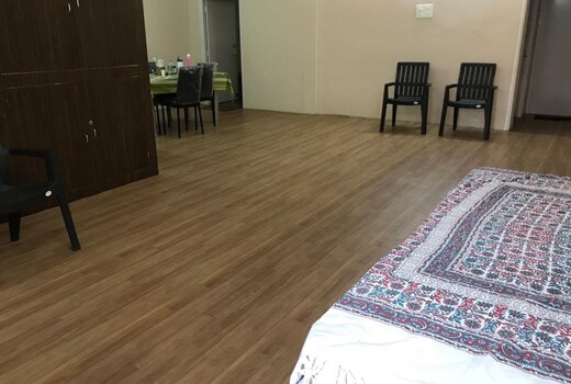Visitors Lounge by MMG 4BHK Apartment First Floor