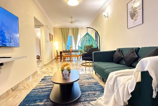 Evara Grand Vista: Fully Equipped 3BHK near AMB