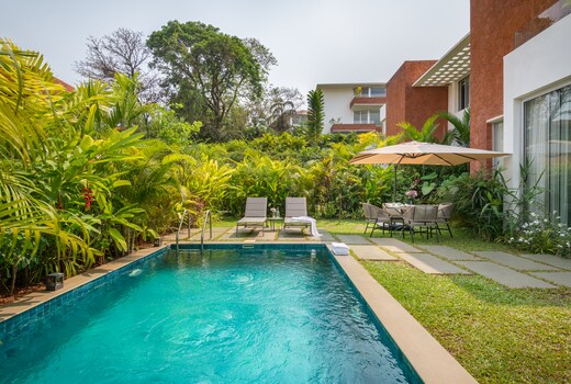 La Zamora - 3 BHK Private Pool Villa at Vagator by The Blue Kite (02)