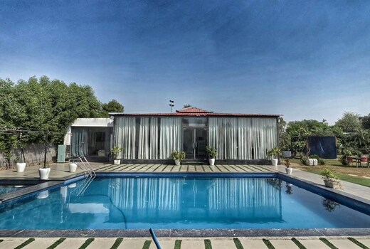 Glass villa