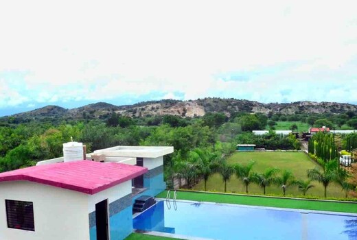 Kisan Farm House | Serene 2BR Villa with Private Pool & Garden, Hillside Stay