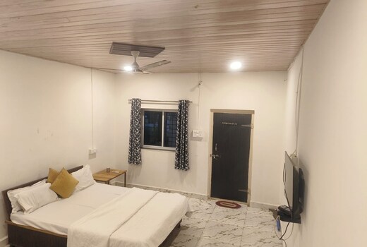 Tranquil Haven 1 BHK with Pool Nature Getaway