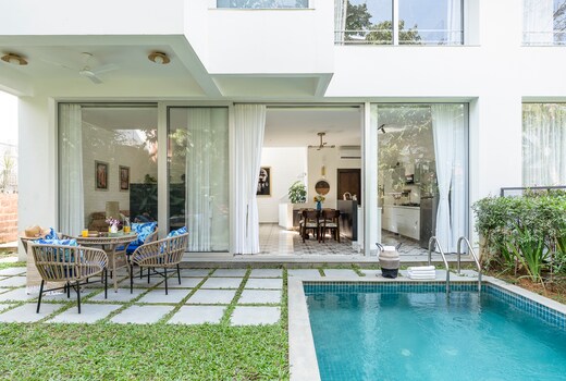 La Agueda by The Blue Kite - 2BHK Garden & Private Pool Villa near Coco Beach (16)