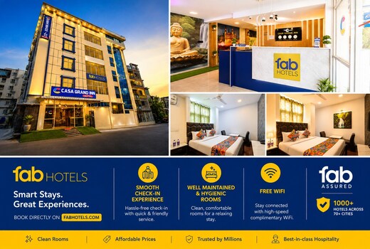 FabHotel Casa Grand Inn - Near US Consulate Financial District,Gachibowli