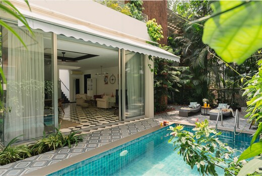 La Zamora - 3 BHK Private Pool Villa at Vagator by The Blue Kite (11)
