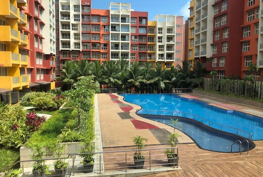 Nirvana Paraiso -2BHK with lovely sunrise Seaviews