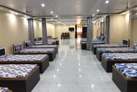 Hotel vedic dormitory.