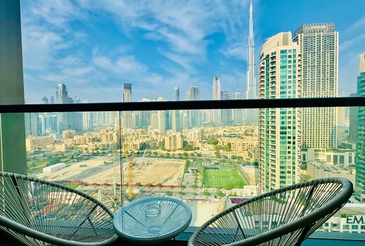 Stylish Studio w Burj View Business Bay