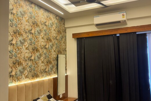 This open plan studio living here to work and chil