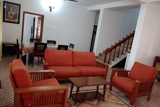 Backwater facing villa at Vytilla