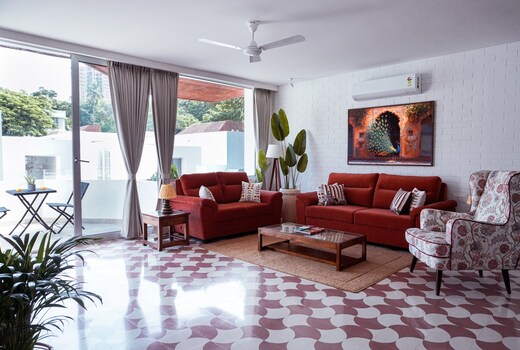 El Volar Luxury 2BHK Apartment with Balcony & Common Pool in Nerul (204)