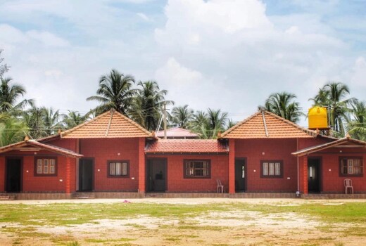 The ocean beach resort
