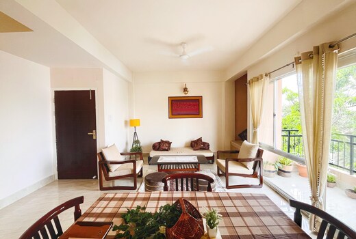 AMBER HOME | 1.5 Kms from Shankardev Netralaya | Self Cooking Entire Apartment