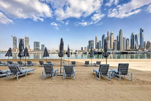 Luxury 1BR Private Beach Access Emaar Beachfront