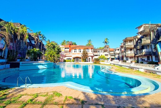1BHK Apt with Swimming pool near Colva Beach