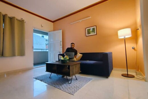 Mellow Homes | Entire 1BHK Apartment At Whitefield With Workdesk