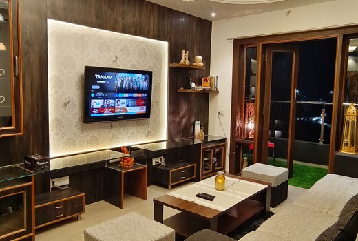 Cozy- Nest 2 BHK with Beautiful City View