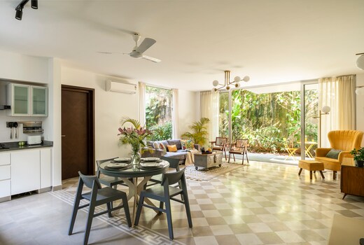 El Rosario by The Blue Kite -2BHK with Private Garden & Common Pool 5 mins to Reis Magos Fort (05)