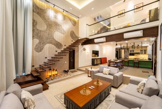Luxe Riviera 4BHK Private Pool Villa by Incred Stays - With Pool Table