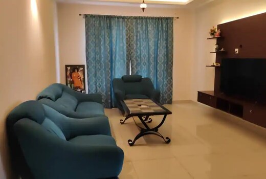 1 BHK kitchen-17th-floor-FREE-wifi-500mbps